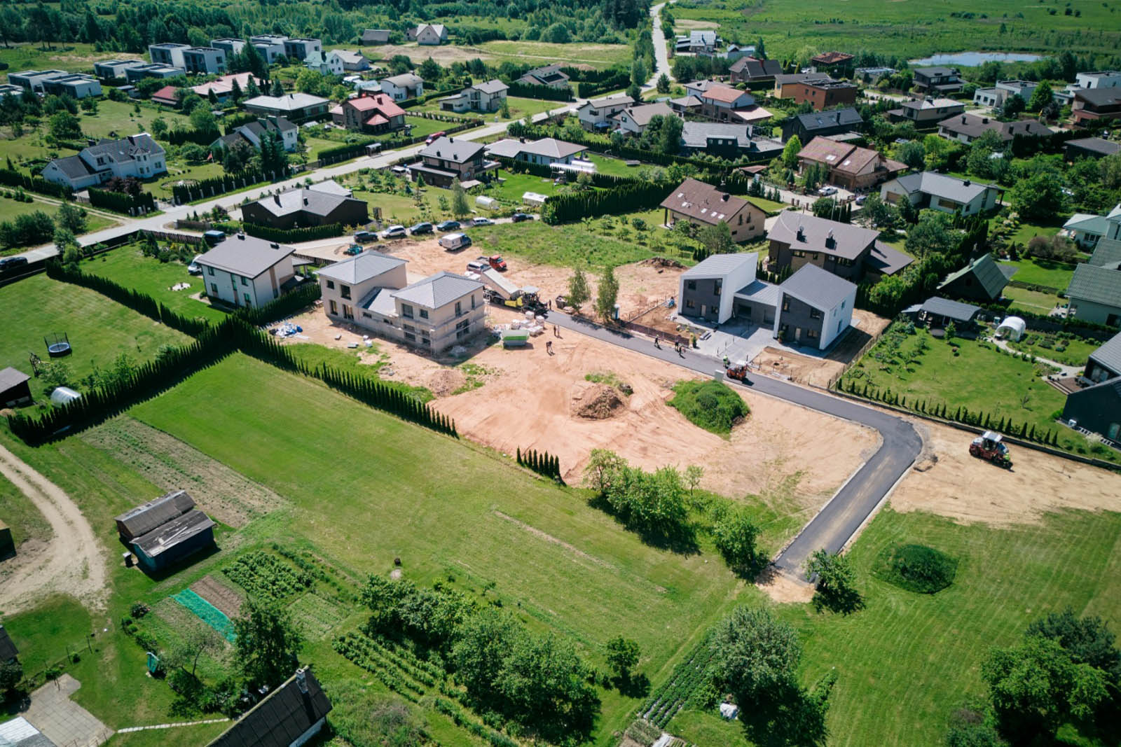 Namų kvartalo įrengimo kasimo darbai -1z