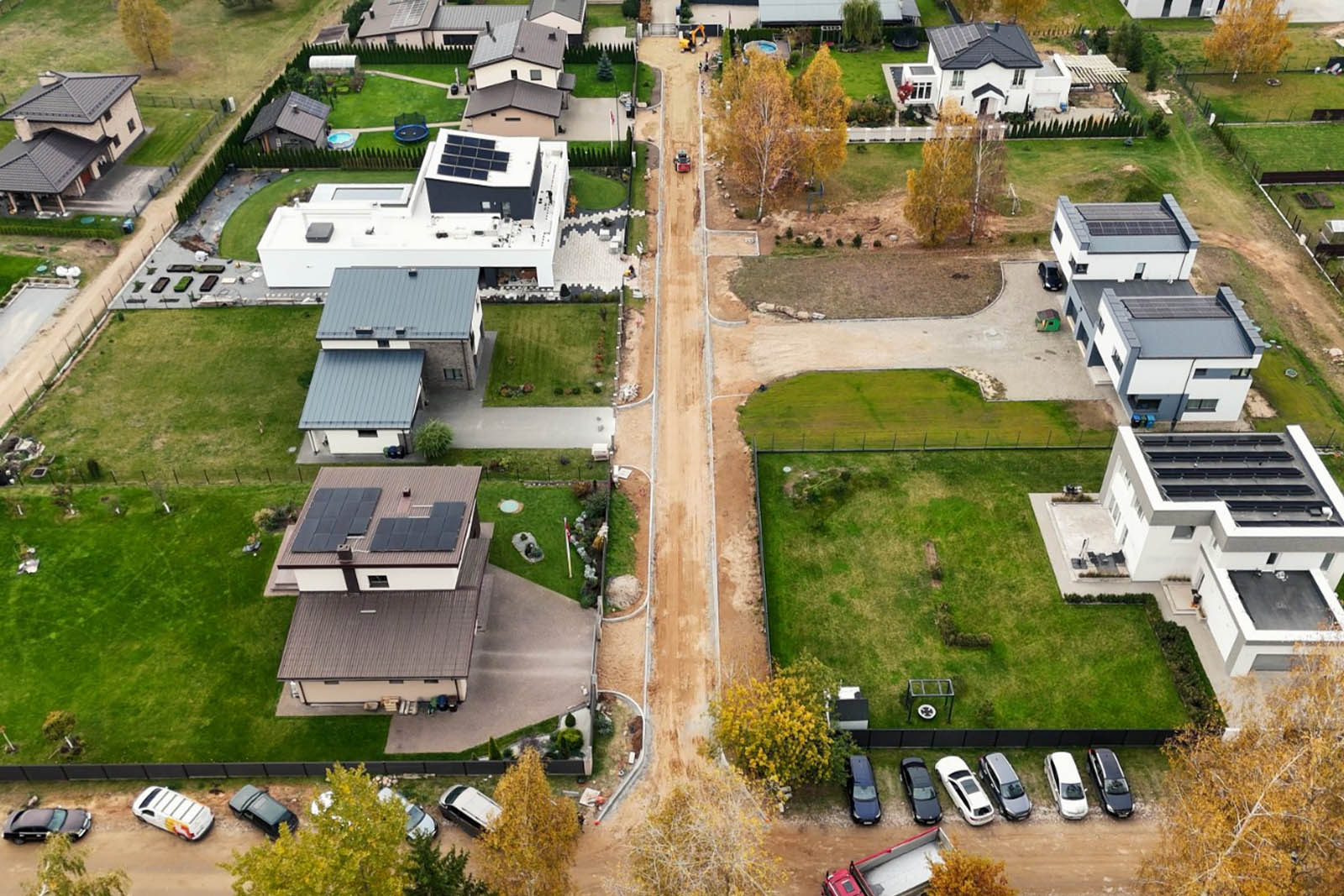 Namų kvartalo įrengimo kasimo darbai -2z