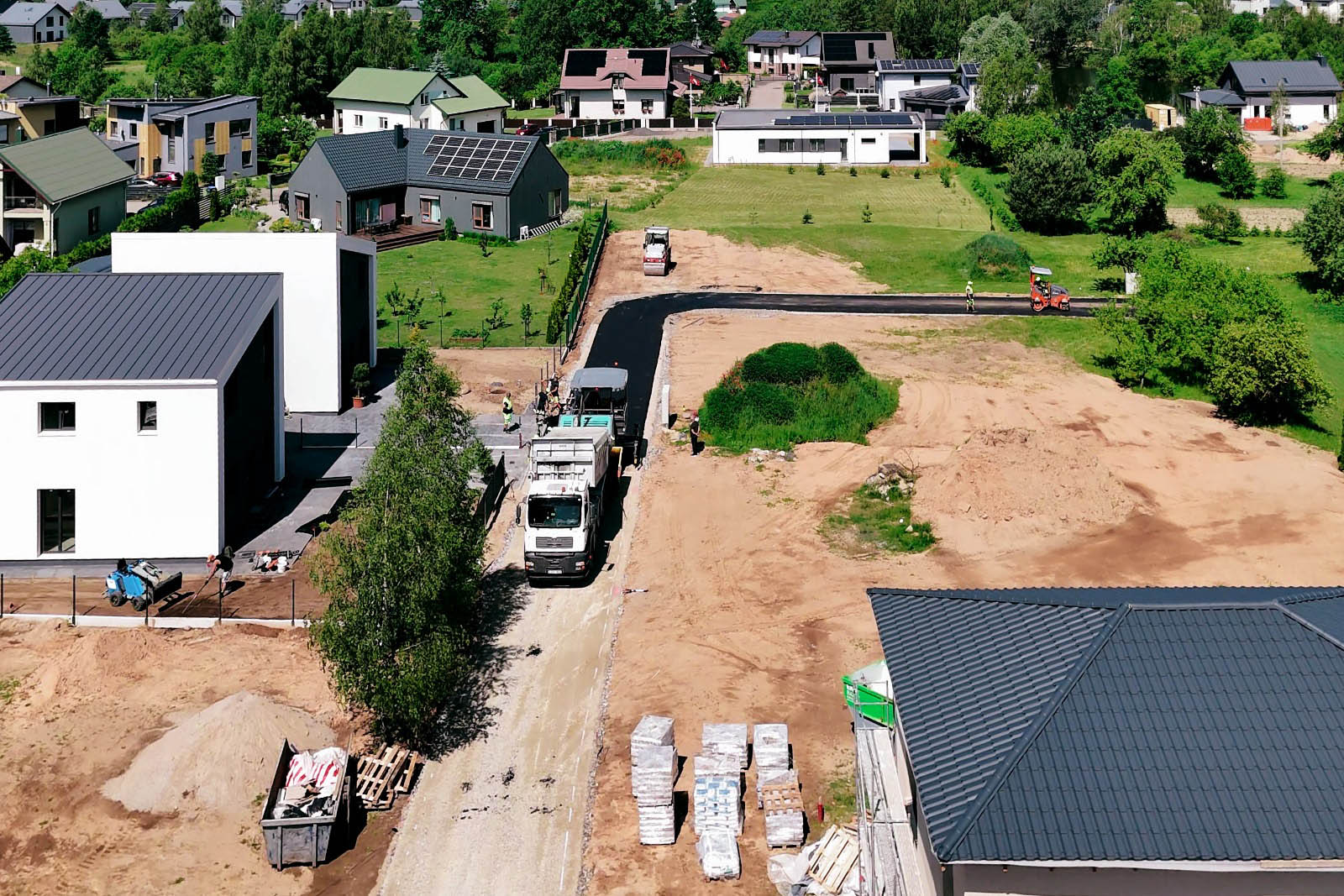 Namų kvartalo įrengimo kasimo darbai -4z